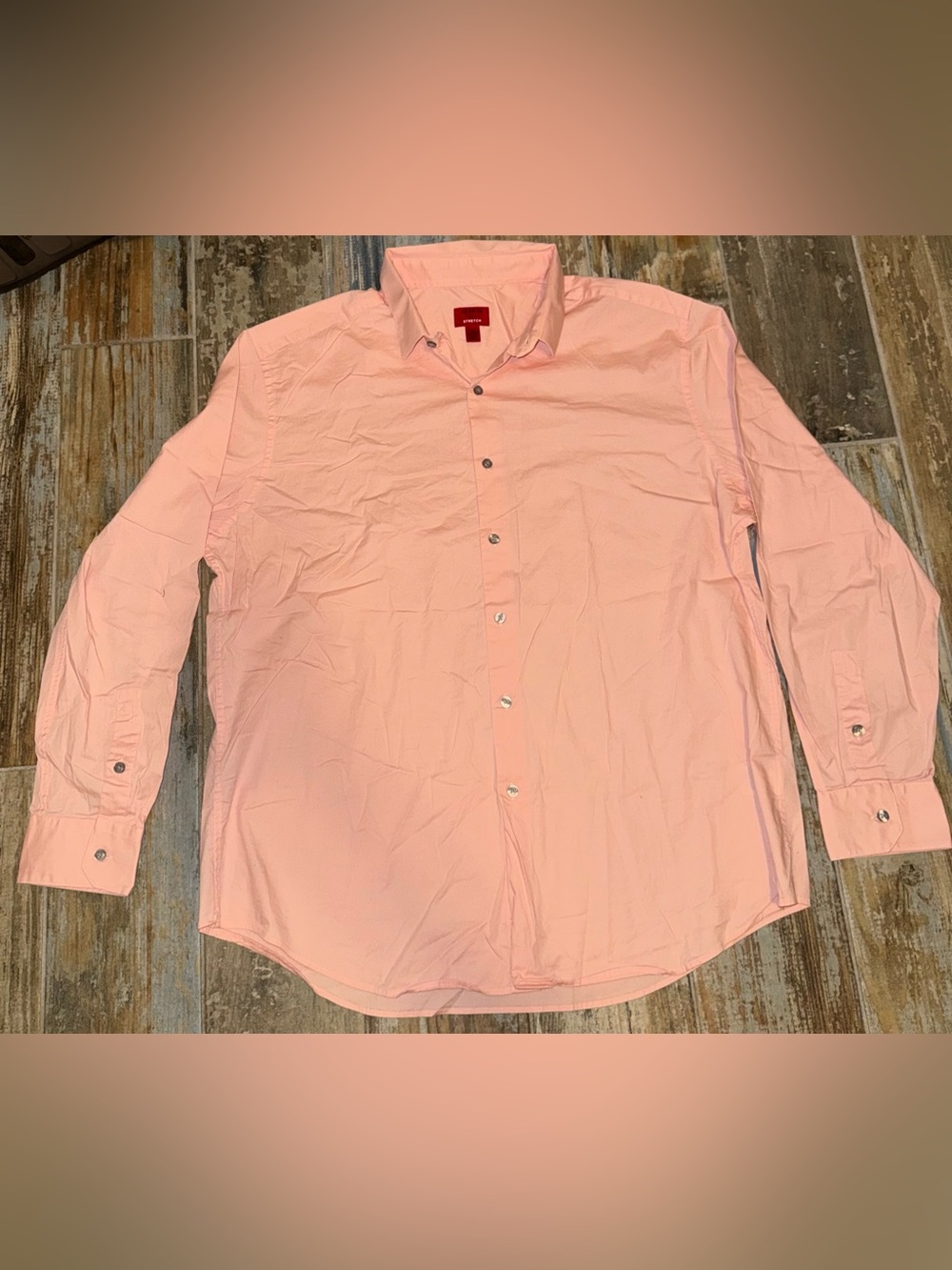#0054 Men's Alfani Slim Stretch Button Dress Shirt - Slamon XL